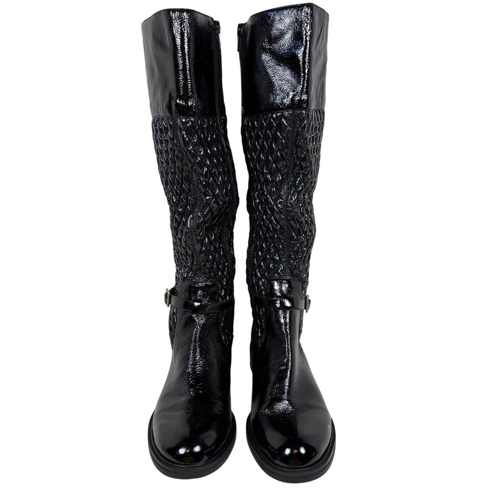 ENZO ANGIOLINI Easallie Knee High Leather Boots, Size 8.5